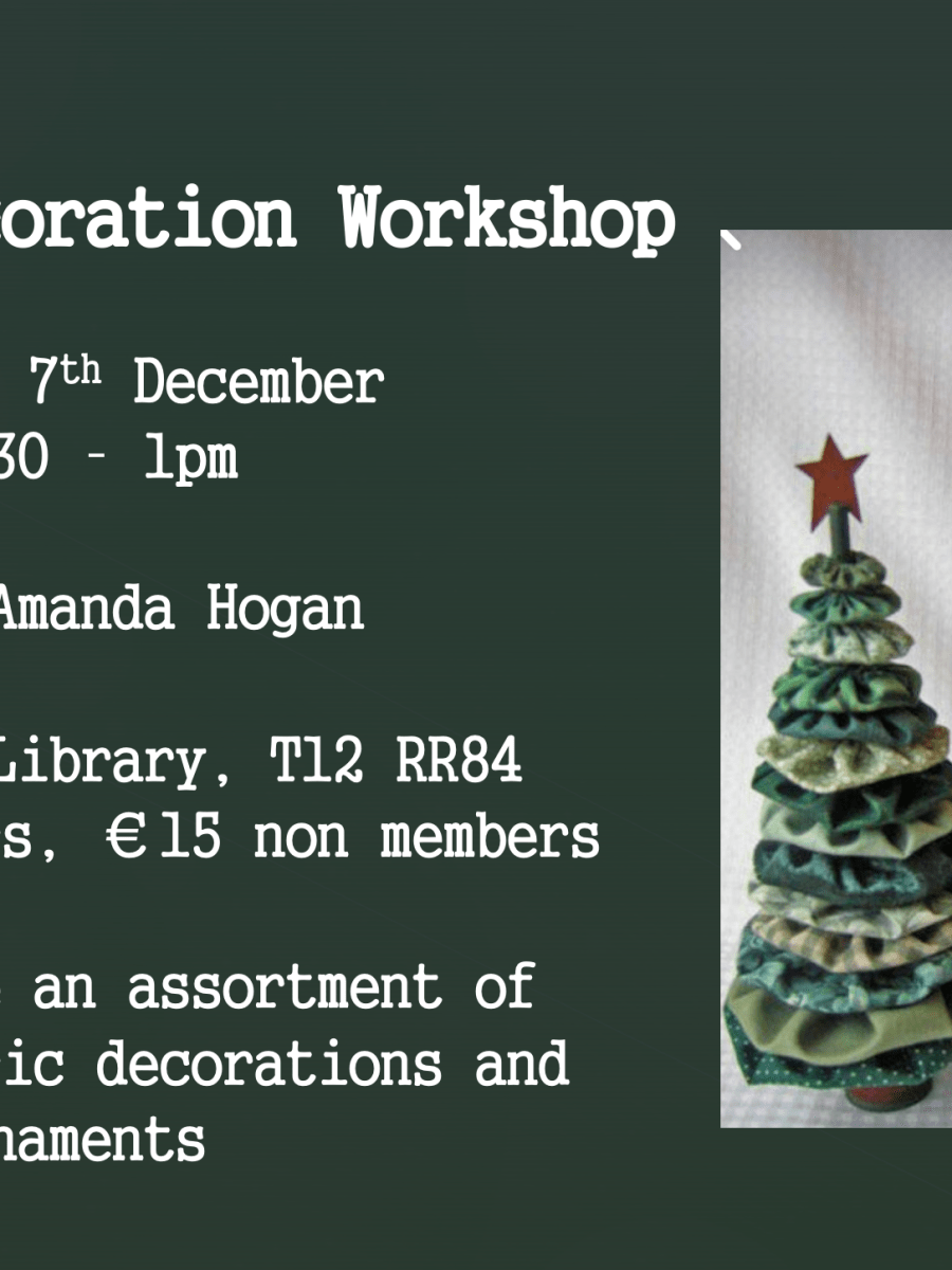 Christmas Decoration Workshop